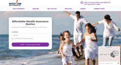 Desktop Screenshot of healthcoveragefast.com